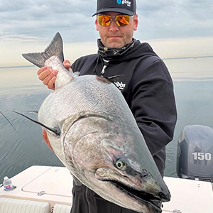 Bronte Harbor Salmon Fishing